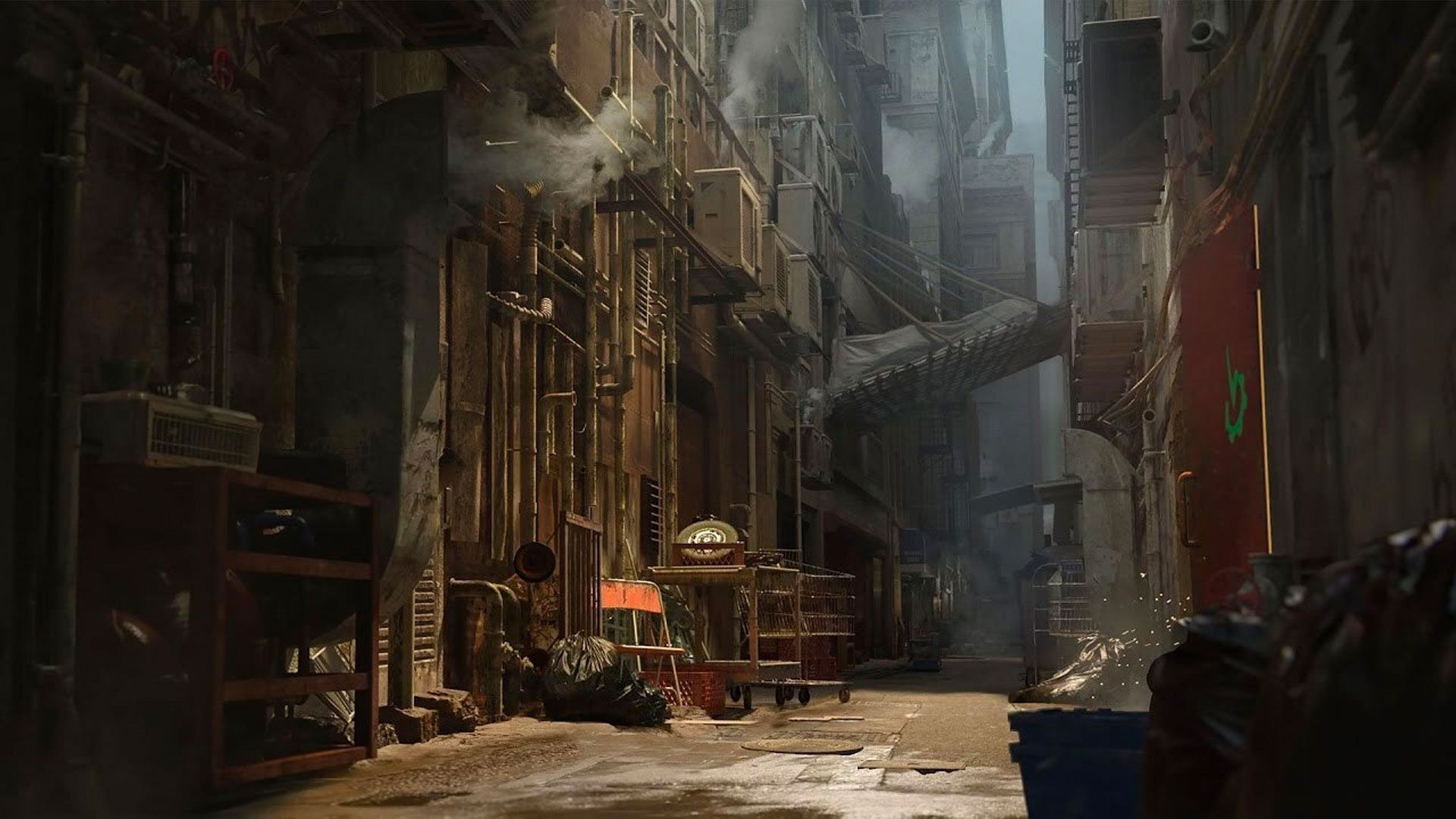Environment Creation for Film and Cinematics